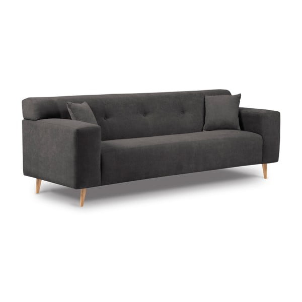 Tamno siva sofa Kooko Home Twist, 247 cm