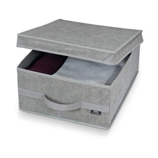 Siva kutija za odlaganje Domopak Stone Medium, 45 x 35 cm