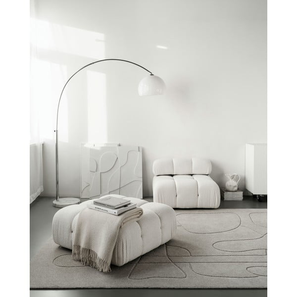 Svijetlo sivi vunen tepih 160x230 cm Morphic – Agnella-image-1