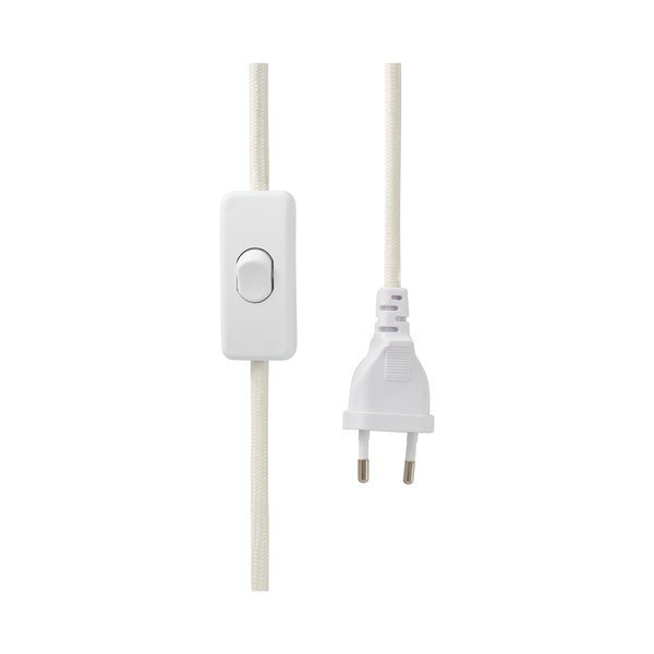 Krem tekstilna stolna lampa (visina 46 cm) Fay – Ellos Home-image-4