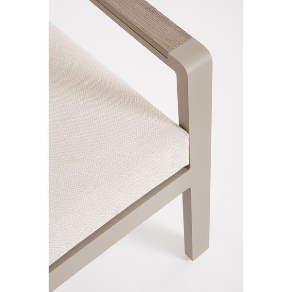 Bež vrtna garnitura aluminijska za 5 osoba Elna – Bizzotto-image-3