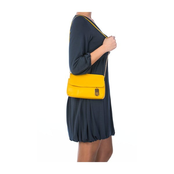 Kožna torbica Envelope Yellow-image-4