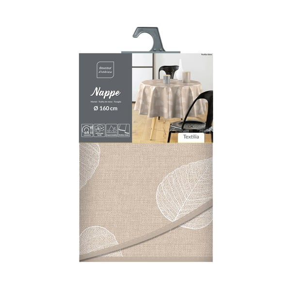 Perivi stolnjak ø 160 cm Feuillys – douceur d'intérieur-image-4