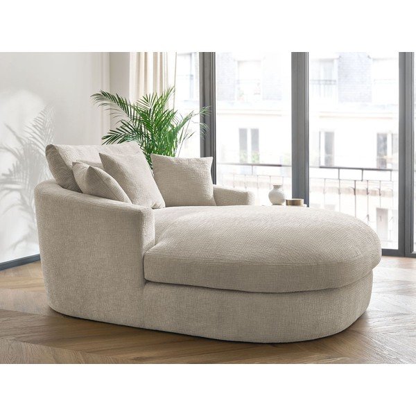 Bež fotelja od šenila Belem – Bobochic Paris-image-1