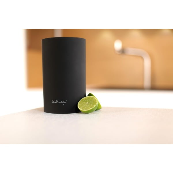 Crni stalak za noževe Vialli Design Universal-image-3