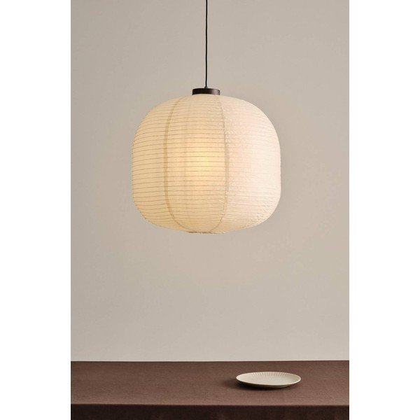 Bež papirnata viseća svjetiljka ø 65 cm Selma – Jotex-image-1