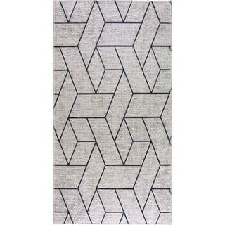 Svijetlo sivi perivi tepih 50x80 cm - Vitaus
