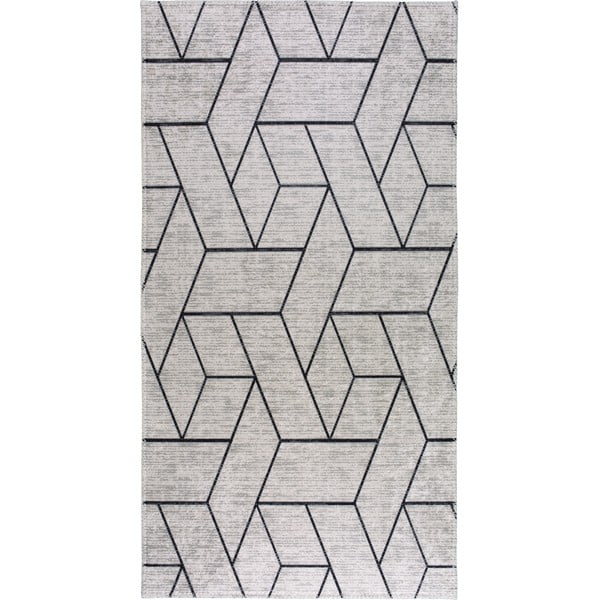 Svijetlo sivi perivi tepih 120x180 cm - Vitaus