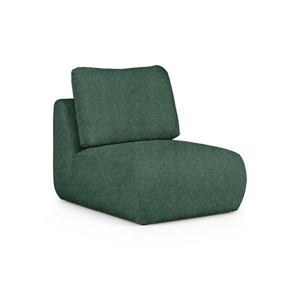 Zelena fotelja od bouclé tkanine Mirel – Rodier