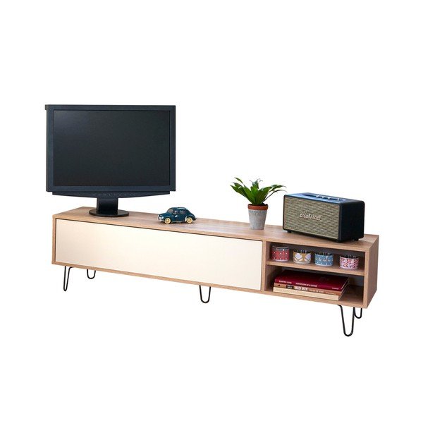 Bijeli TV stol TemaHome Aero-image-4