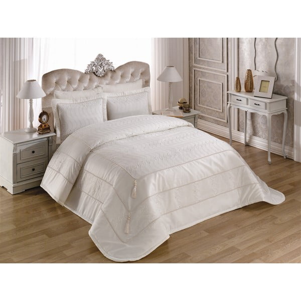 Prekrivač za bračni krevet sa jastučnicama Dream, 260 x 260 cm