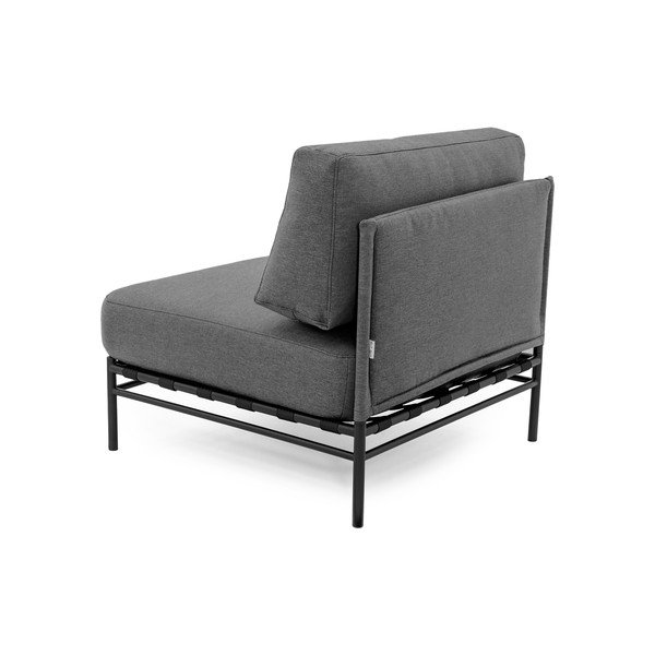 Tamno sivi modul za vrtne sjedeće garniture (srednji modul ) Dandy – Sit Sit-image-4