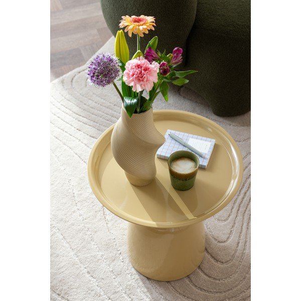 Metalni okrugao pomoćni stol ø 44 cm Paris – Leitmotiv-image-1
