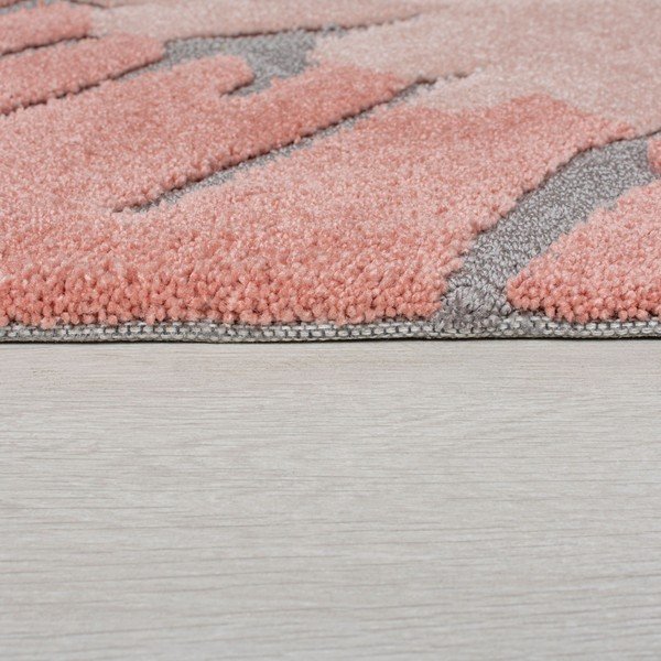 Ružičasto-žuti tepih Flair Rugs Woodgrain, 120 x 170 cm-image-3