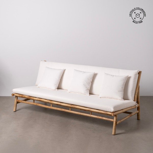 Bijela sofa 200 cm Bamboo – Ixia-image-1