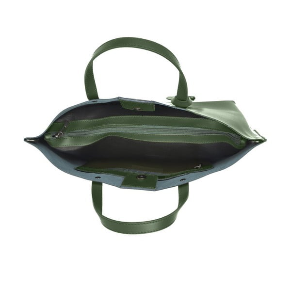 Zelena kožna torbica Luisa Vannini Veronica-image-3