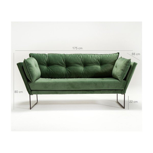 Zelena sofa Siesta-image-2