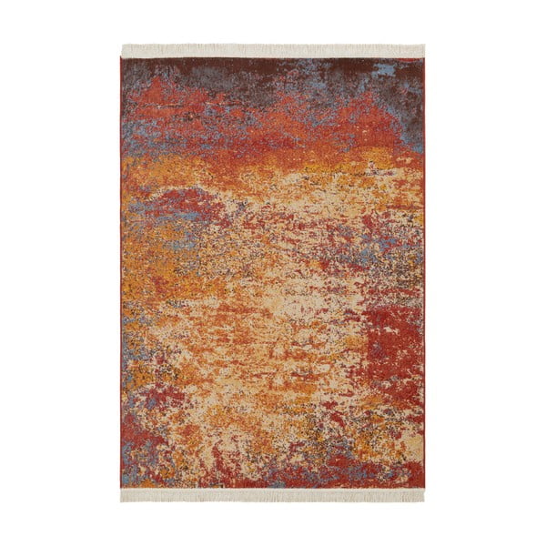 Tepih u boji s udjelom recikliranog pamuka Nouristan, 80 x 150 cm