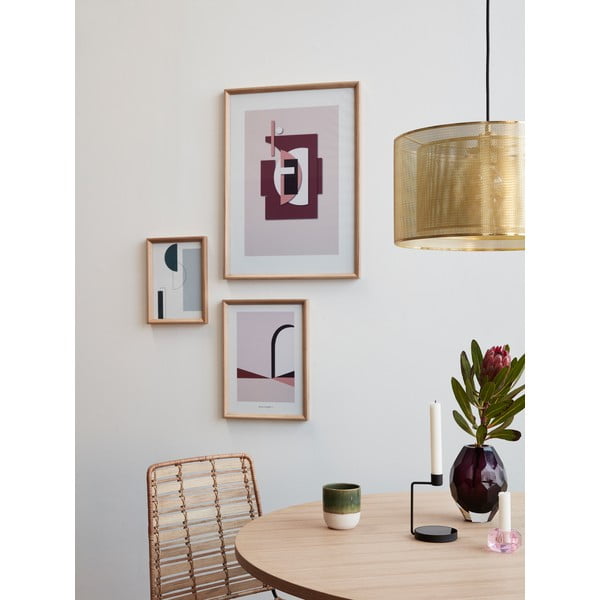 Viseća svjetiljka u zlatnoj boji Hübsch Karimo-image-1