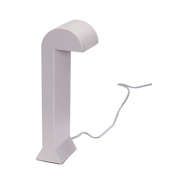 Svijetlo siva LED stolna lampa s mogućnosti zatamnjivanja (visina 34 cm) Soothe – Hübsch-image-2