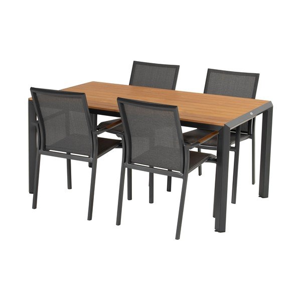 Vrtni stol s crnim postoljem Hartman Aruba-image-1