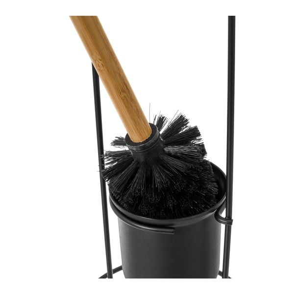 Crna metalna WC četka Simply – Casa Selección-image-1
