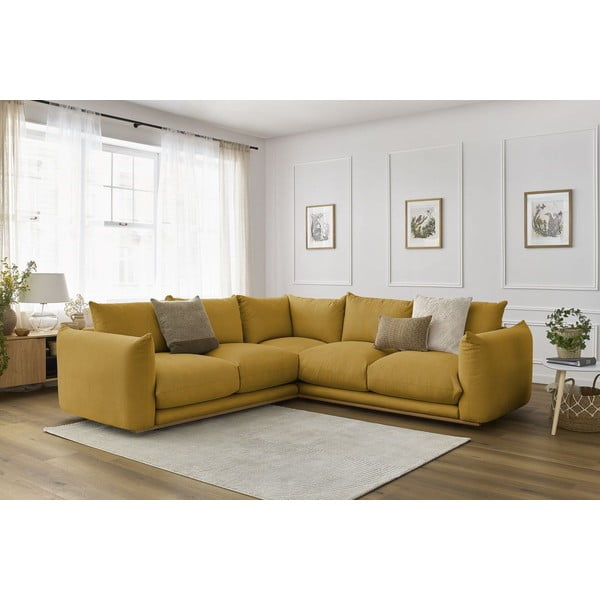 Žuta  kutna garnitura Ernest – Bobochic Paris-image-1