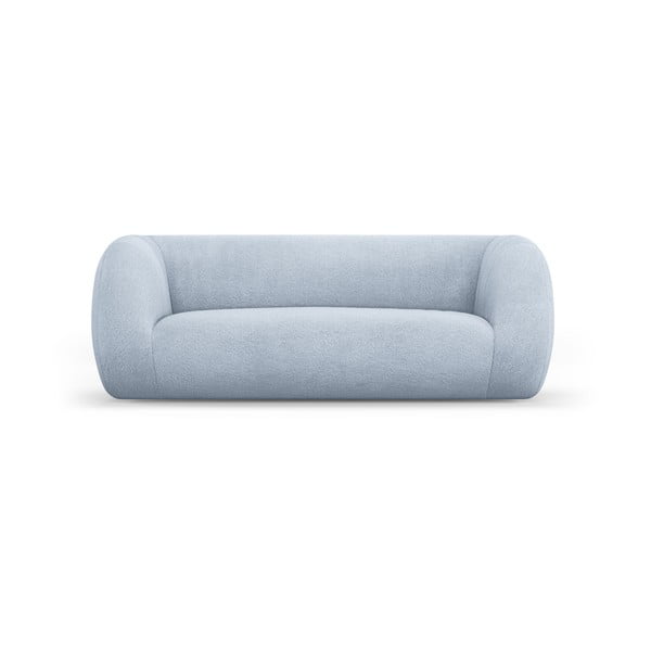 Svijetlo plava sofa od bouclé tkanine 210 cm Essen – Cosmopolitan Design