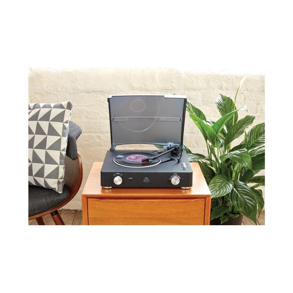 Crni gramofon GPO Stylo II Black-image-1
