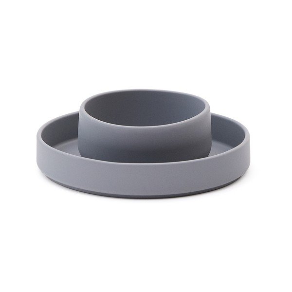 Silikonski dječji set posuđa 2 kom Lili – Kave Home-image-4