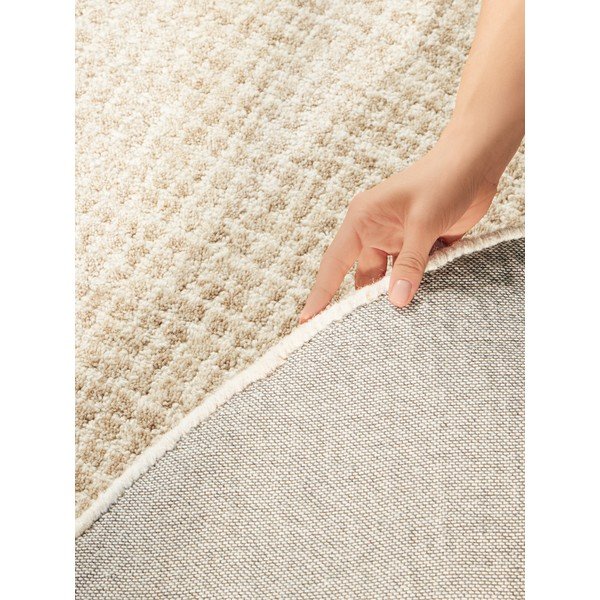 Vunen okrugao tepih u prirodnoj boji ø 160 cm Eloise – Hanse Home-image-1