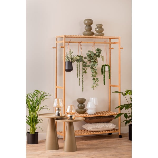 Bijela LED stolna lampa sa staklenim sjenilom (visina 25,5 cm) Classic – Leitmotiv-image-4