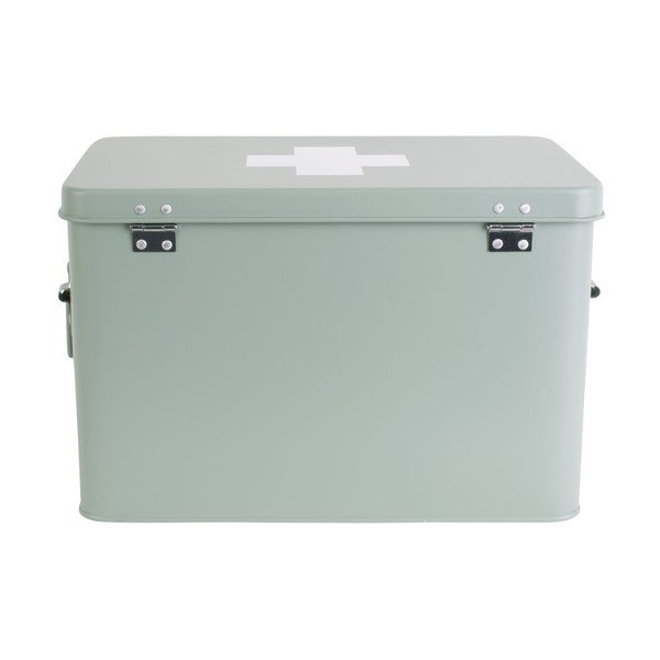 Mentol zeleni metalni pribor prve pomoći PT LIVING Medicine, širina 31,5 cm-image-4