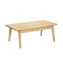 Stolić za kavu u dekoru hrasta u prirodnoj boji 60x120 cm Nice – Woodman
