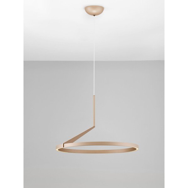 LED viseća svjetiljka aluminijska s mogućnosti zatamnjivanja ružičasto zlatna ø 60 cm Tilia – Nova Luce-image-3