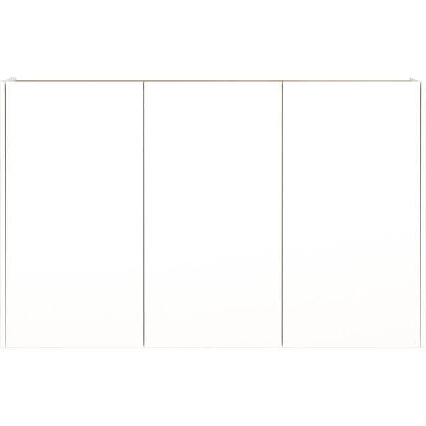 Bijeli viseći ormarić u dekoru hrasta 138x87x25 cm Libbiano – Germania-image-2