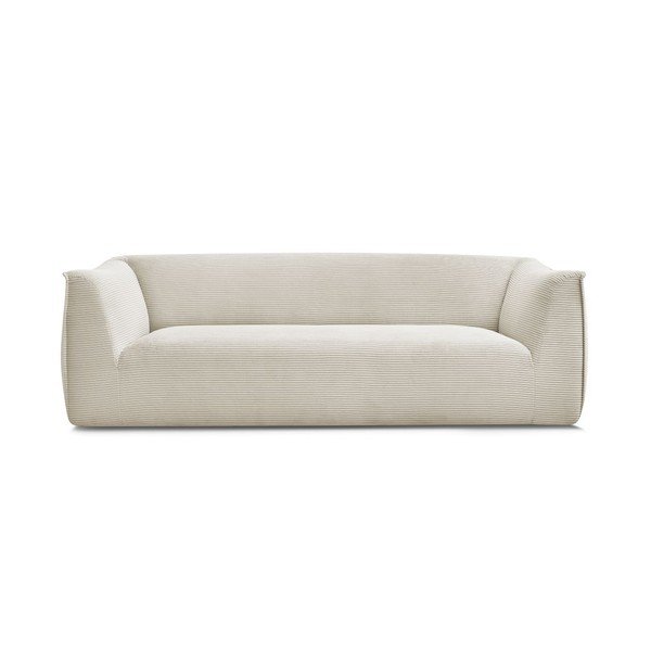 Bež sofa od samta 242 cm Giorgia – Bobochic Paris