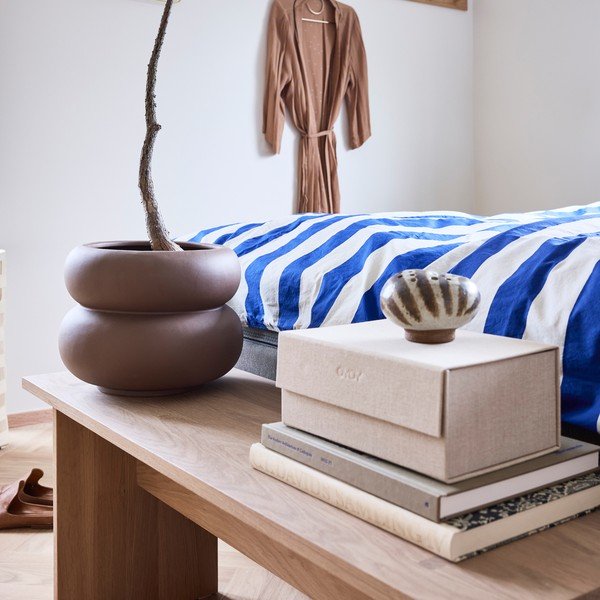 Ukrasna tegla za cvijeće od kamenine ø 30 cm Kupla – OYOY Living Design-image-2