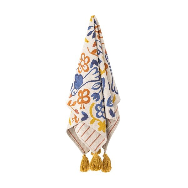 Deka od recikliranog pamuka 130x160 cm Figuria – Bloomingville-image-2