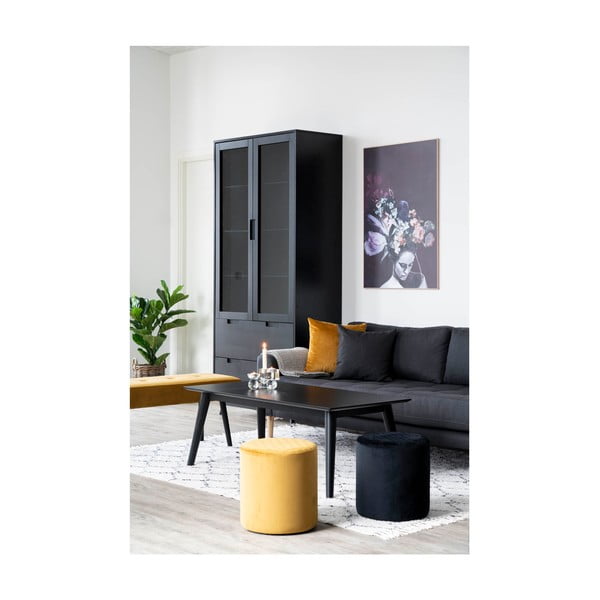 Crni tabure House Nordic Ejby, ø 34 cm-image-3