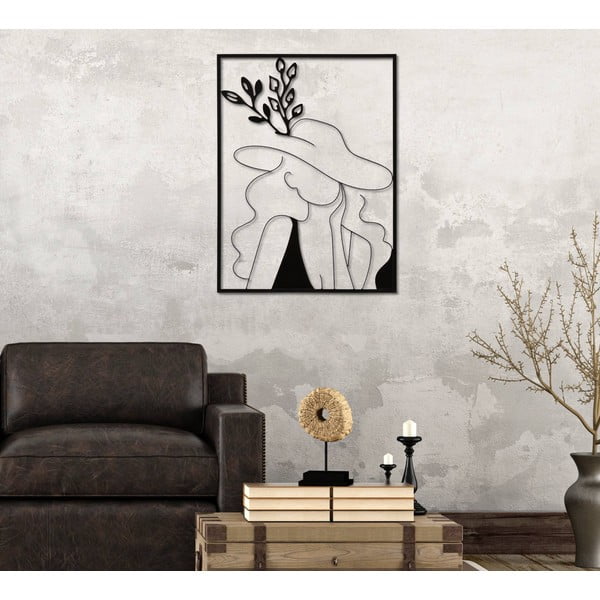 Metalni zidni ukras 60x80 cm Elegant - Mauro Ferretti-image-1