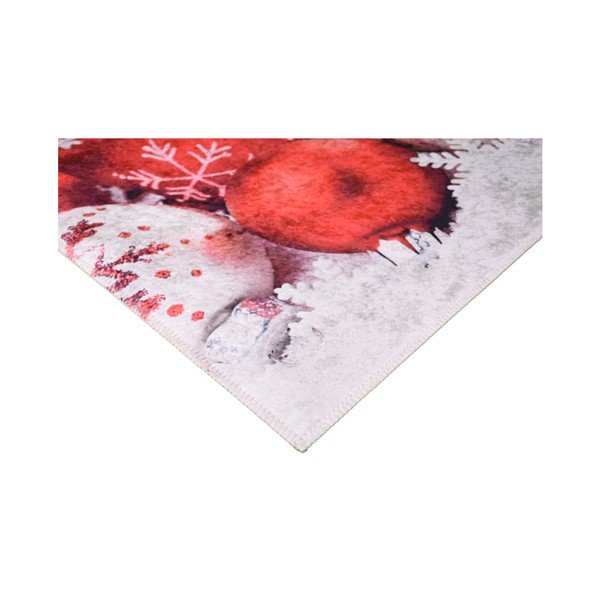 Crveno-bijeli tepih Vitaus Decorations, 50 x 80 cm-image-2