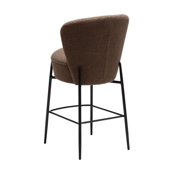 Smeđa barska stolica (visine sjedala 68 cm) Orbit – DAN-FORM Denmark-image-3