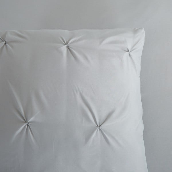 Siva posteljina za krevet za jednu osobu/za produženi krevet od mikrovlakana 140x220 cm Pure Elegance – Good Morning-image-2