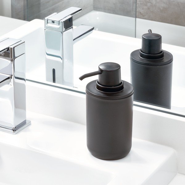 Crni dozator za sapun iDesign Cade, 335 ml-image-1