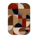 Ručno rađen vunen tepih boje terakote 160x230 cm Mia Arch – Flair Rugs