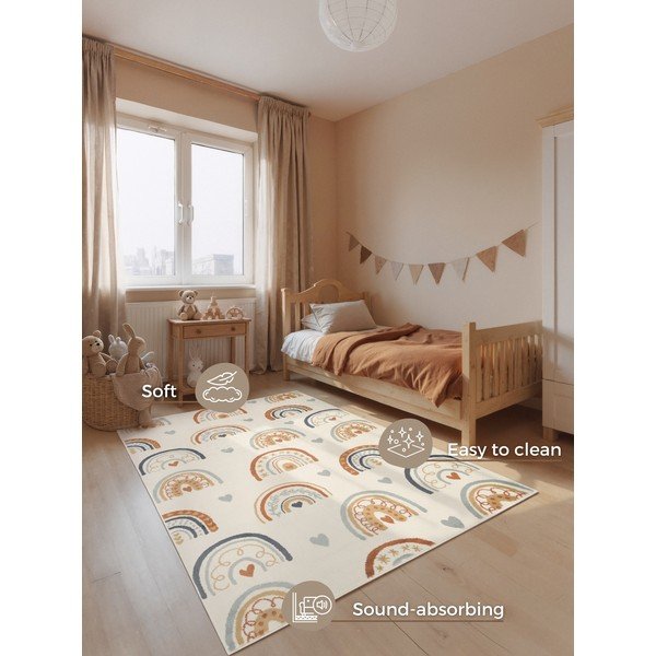 Krem dječji tepih 160x235 cm Bowie – Hanse Home-image-1