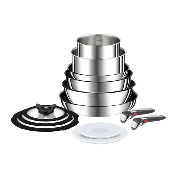 Set lonaca 13 kom od nehrđajućeg čelika INGENIO Preference ON L9749432 – Tefal
