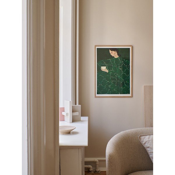 Plakat 30x40 cm Coffee Alone At Place De Clichy – Sofia Lind – The Poster Club-image-1