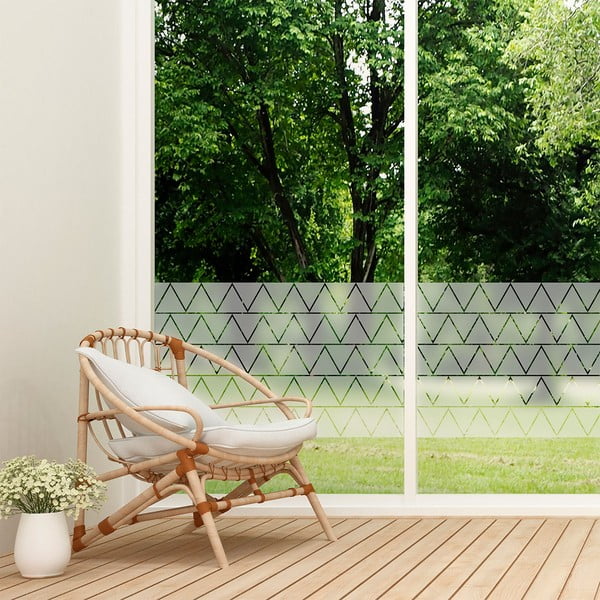 Naljepnice u setu za prozore 100 kom 10x10 cm Triangle – Ambiance-image-3